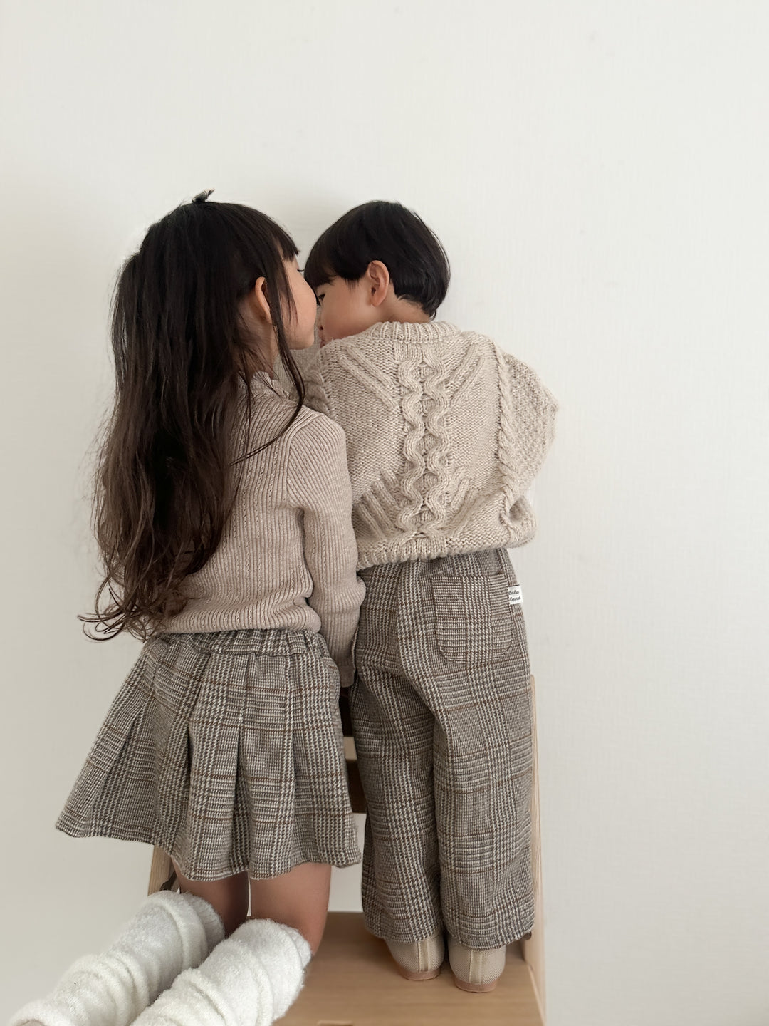 Classic check pants
