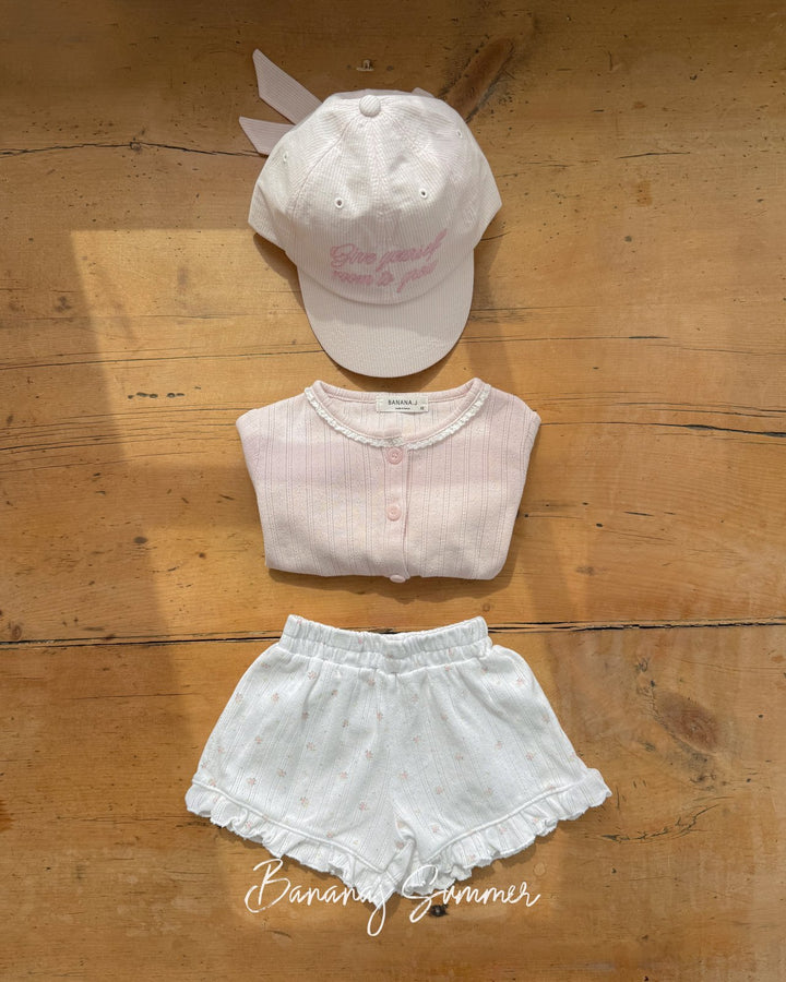 Frill bell pants