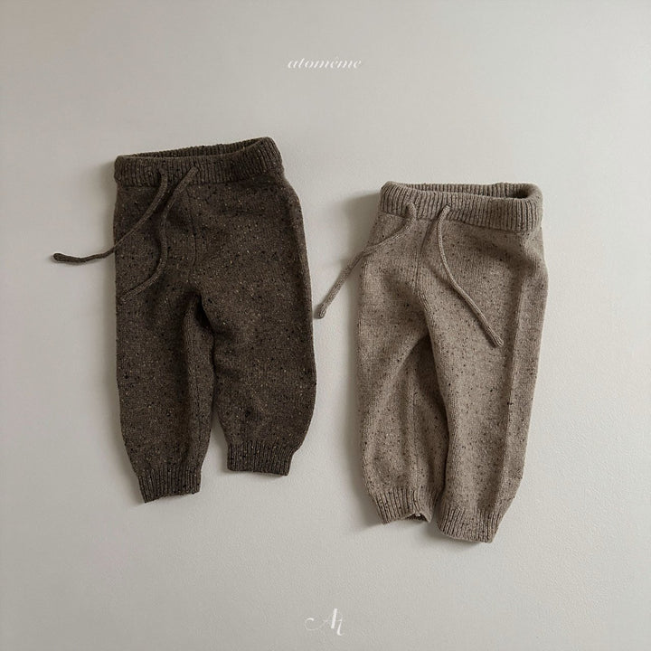 【予約】Wool knit pants