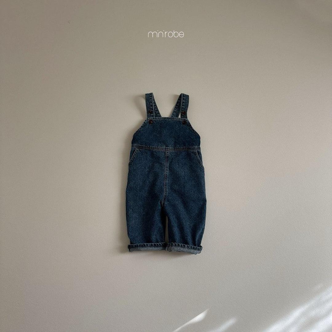 Allday denim overalls