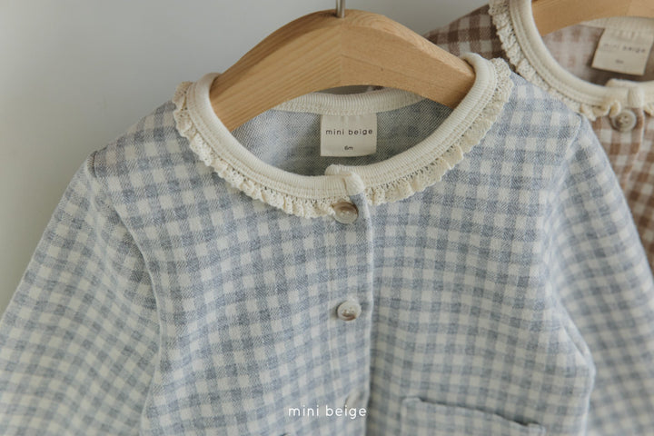 Check cardigan