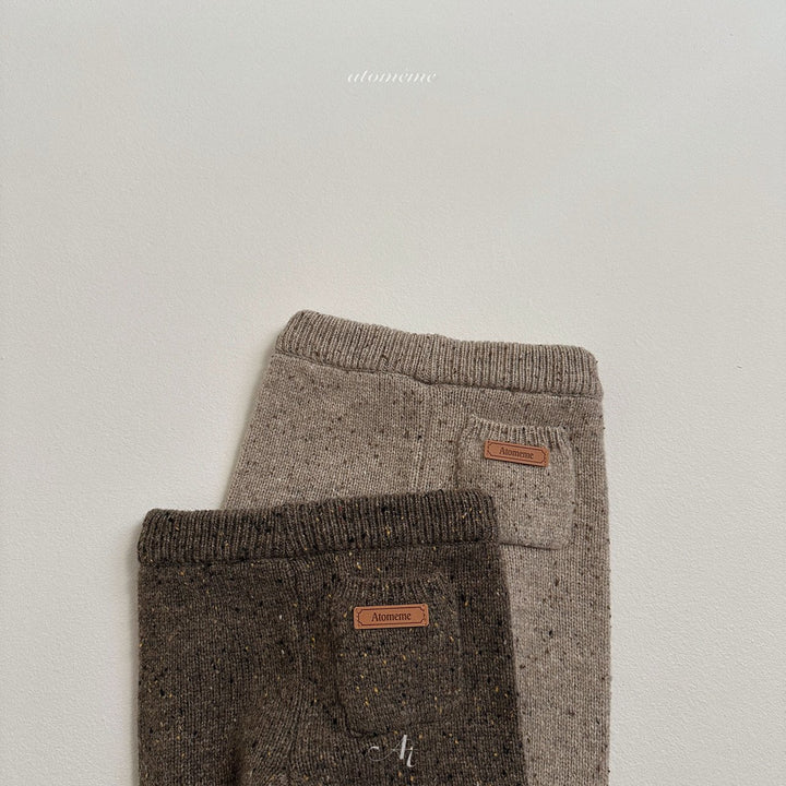 【予約】Wool knit pants