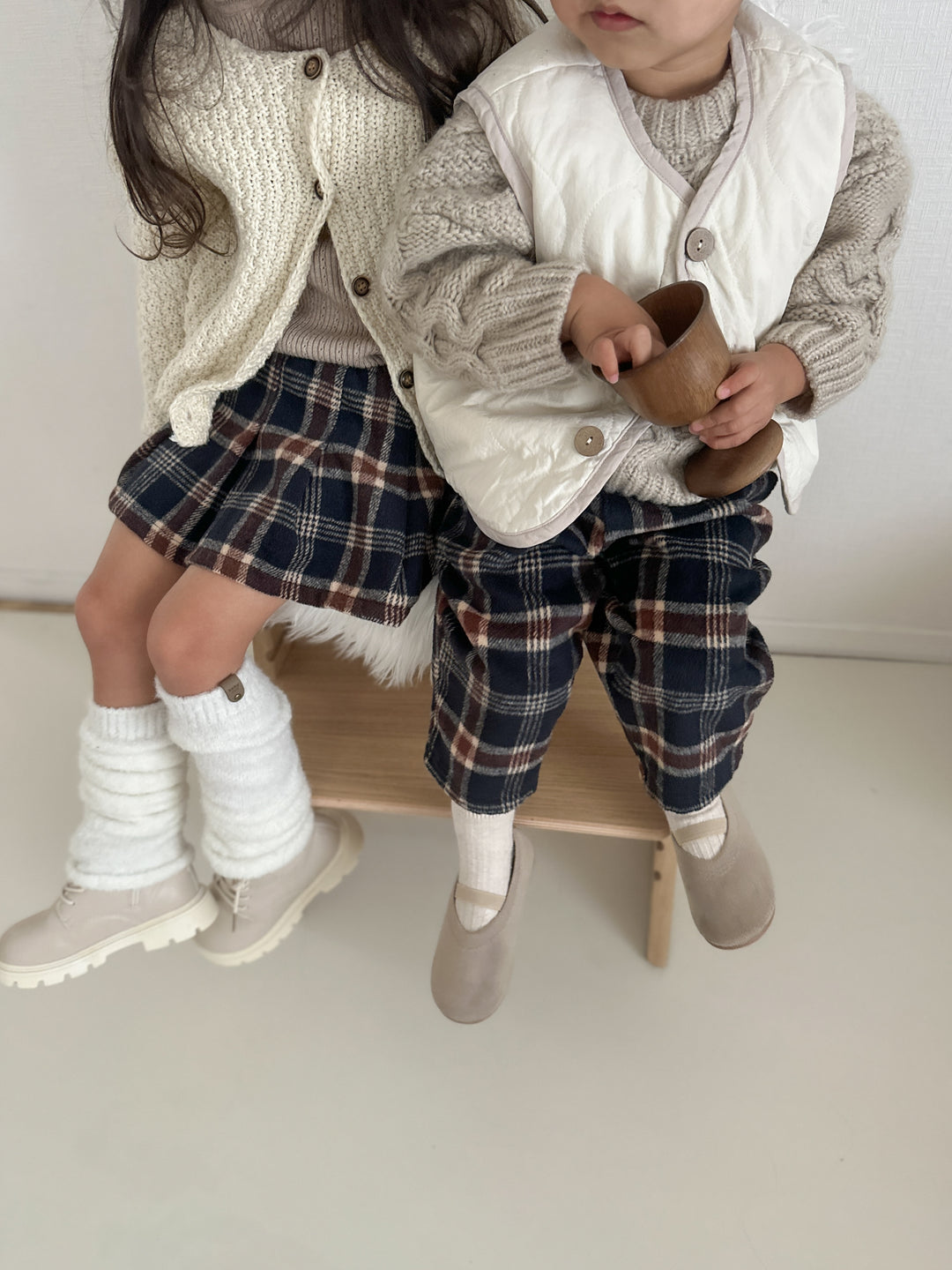 Classic check pants