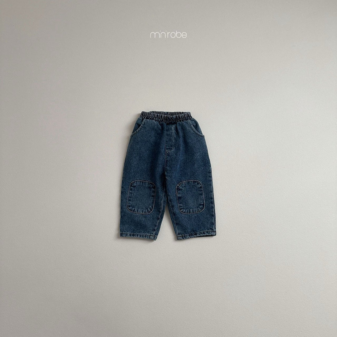 Patch denim