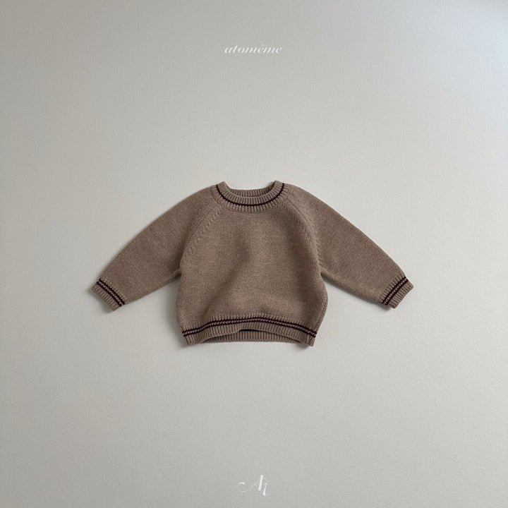 【予約】Oatmaeal knitwear