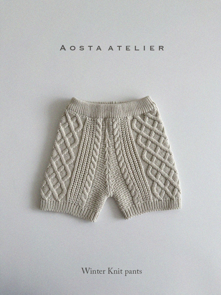 Knit pants