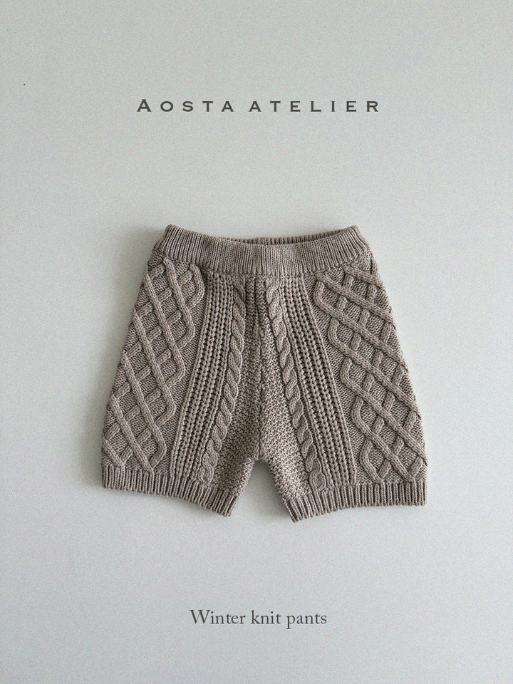 Knit pants