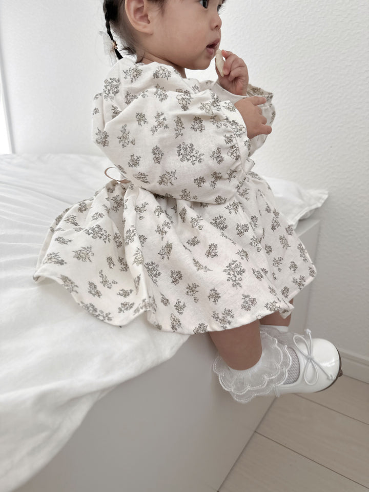 Cora ribbon flower suit