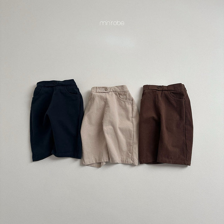 Pitch button pants