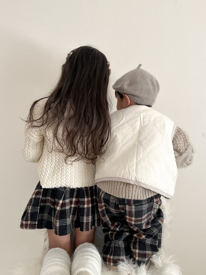 Classic check pants