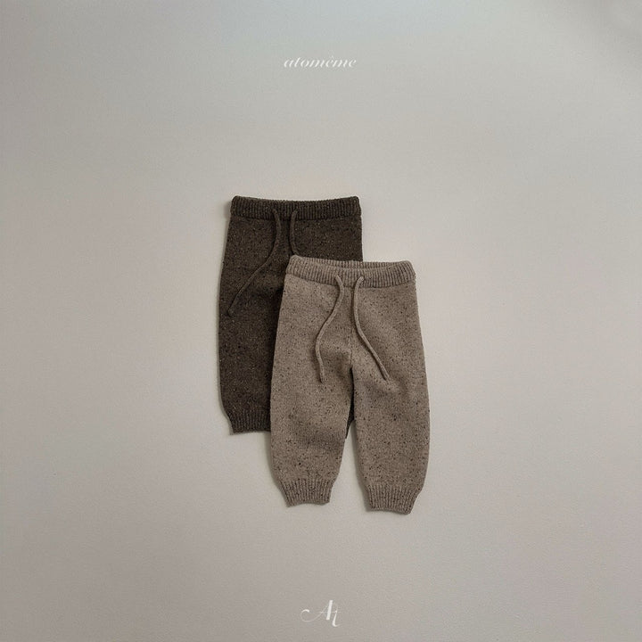 【予約】Wool knit pants