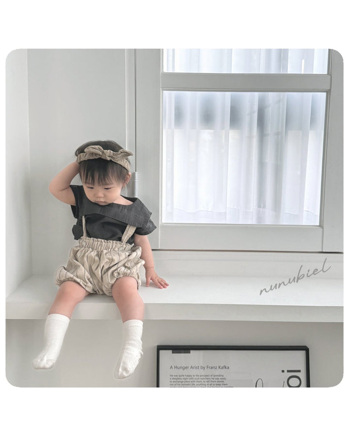 Stripe rompers