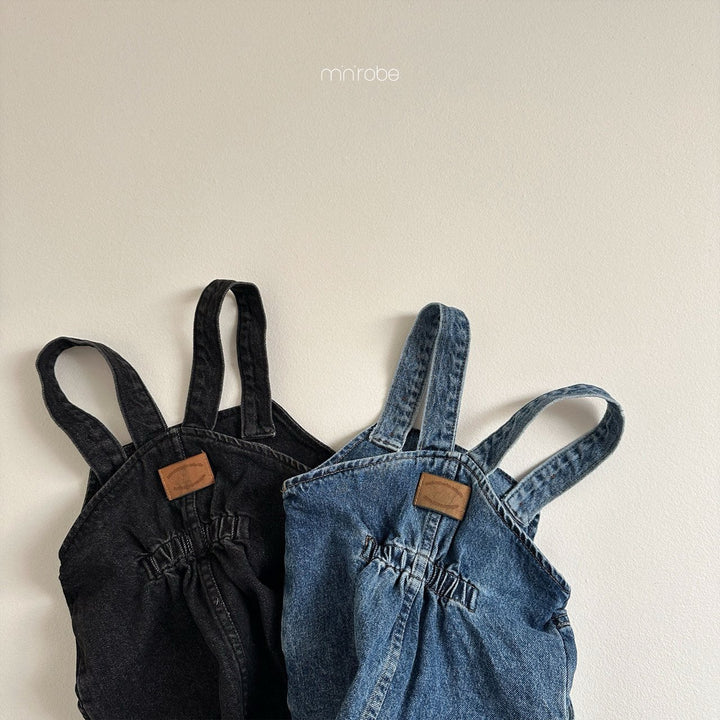 Allday denim overalls