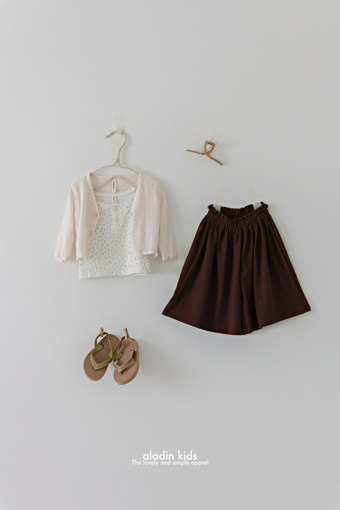 Eyelet cardigan