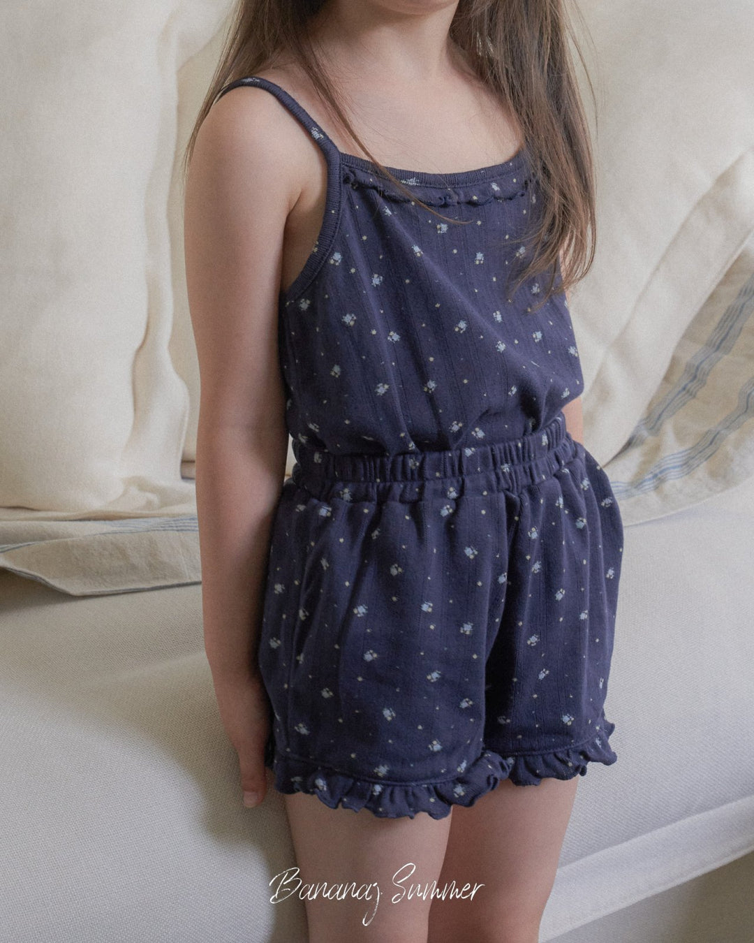 Frill bell pants