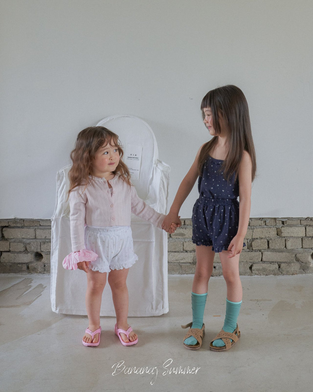 Frill bell pants