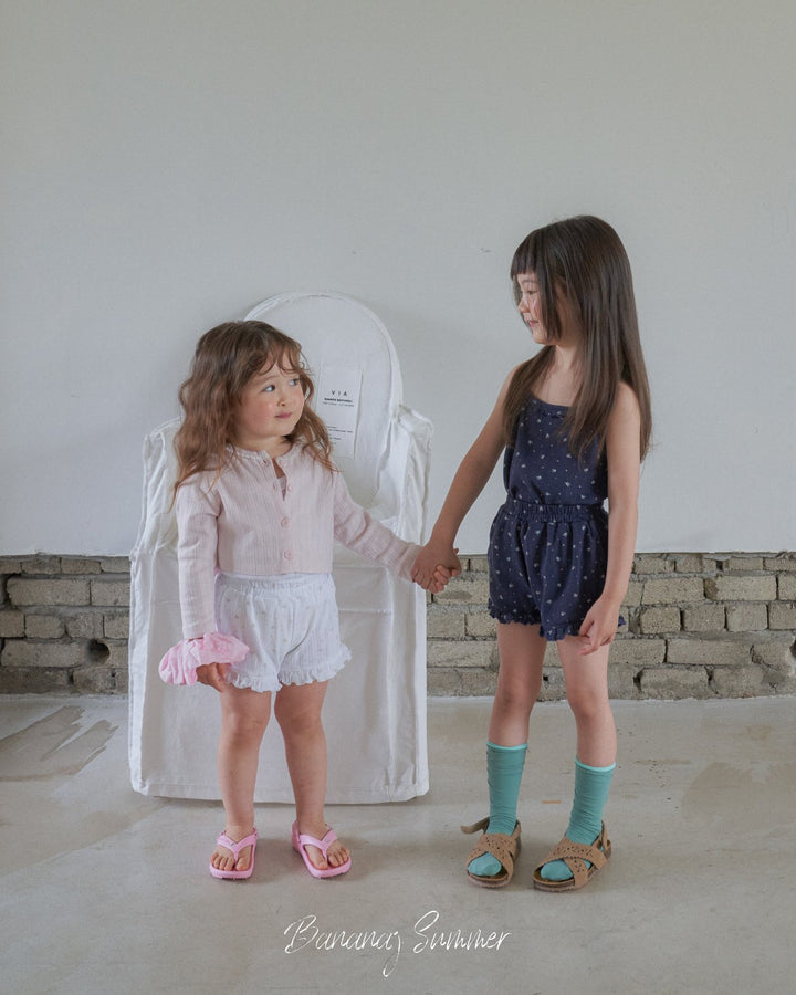 Frill bell pants