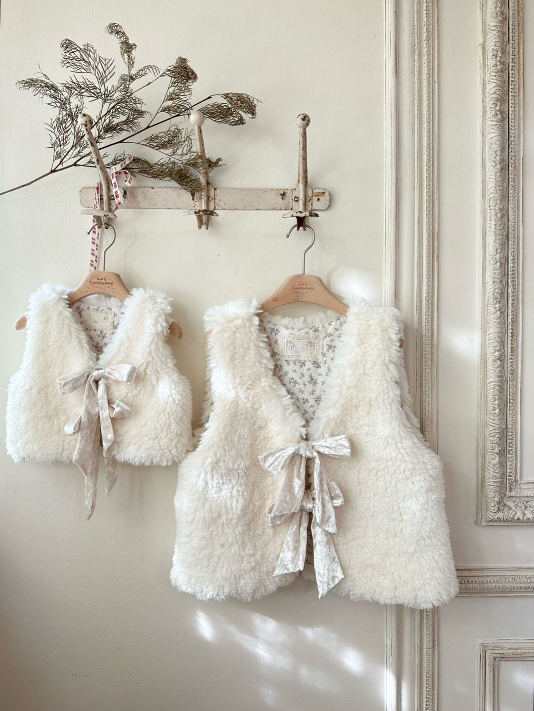 Double sided eco fur vest (mom)