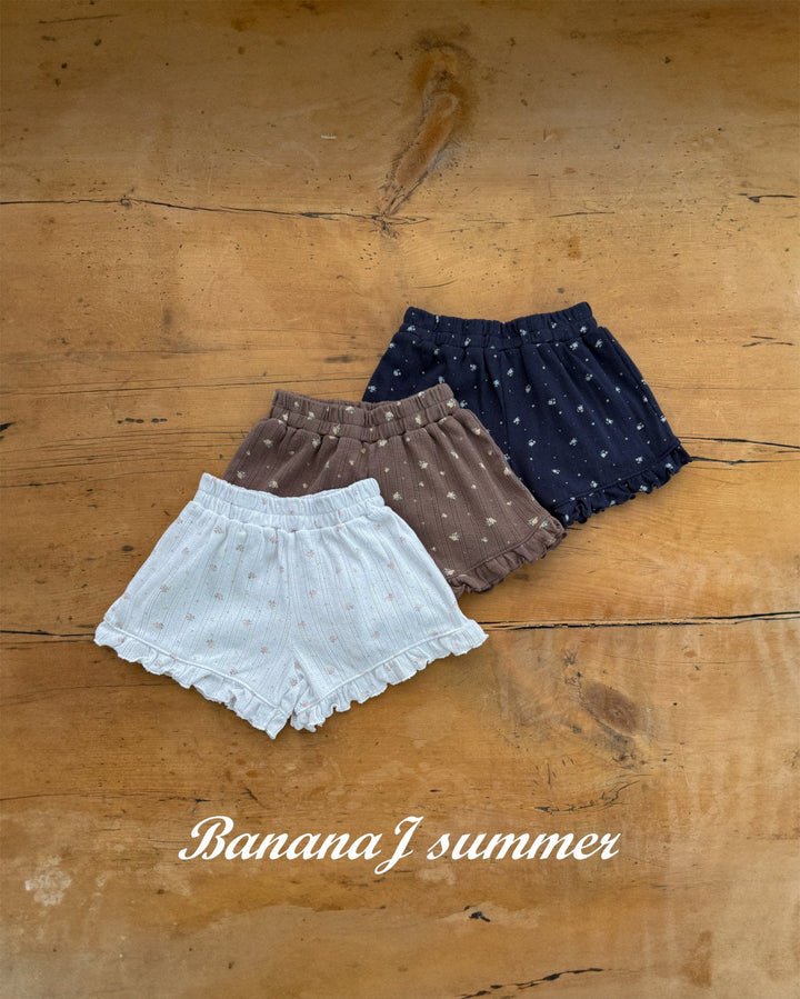 Frill bell pants