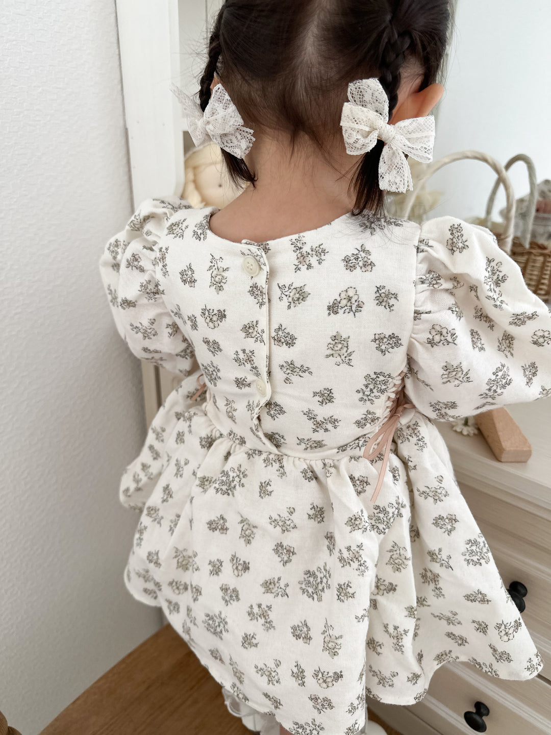 Cora ribbon flower suit