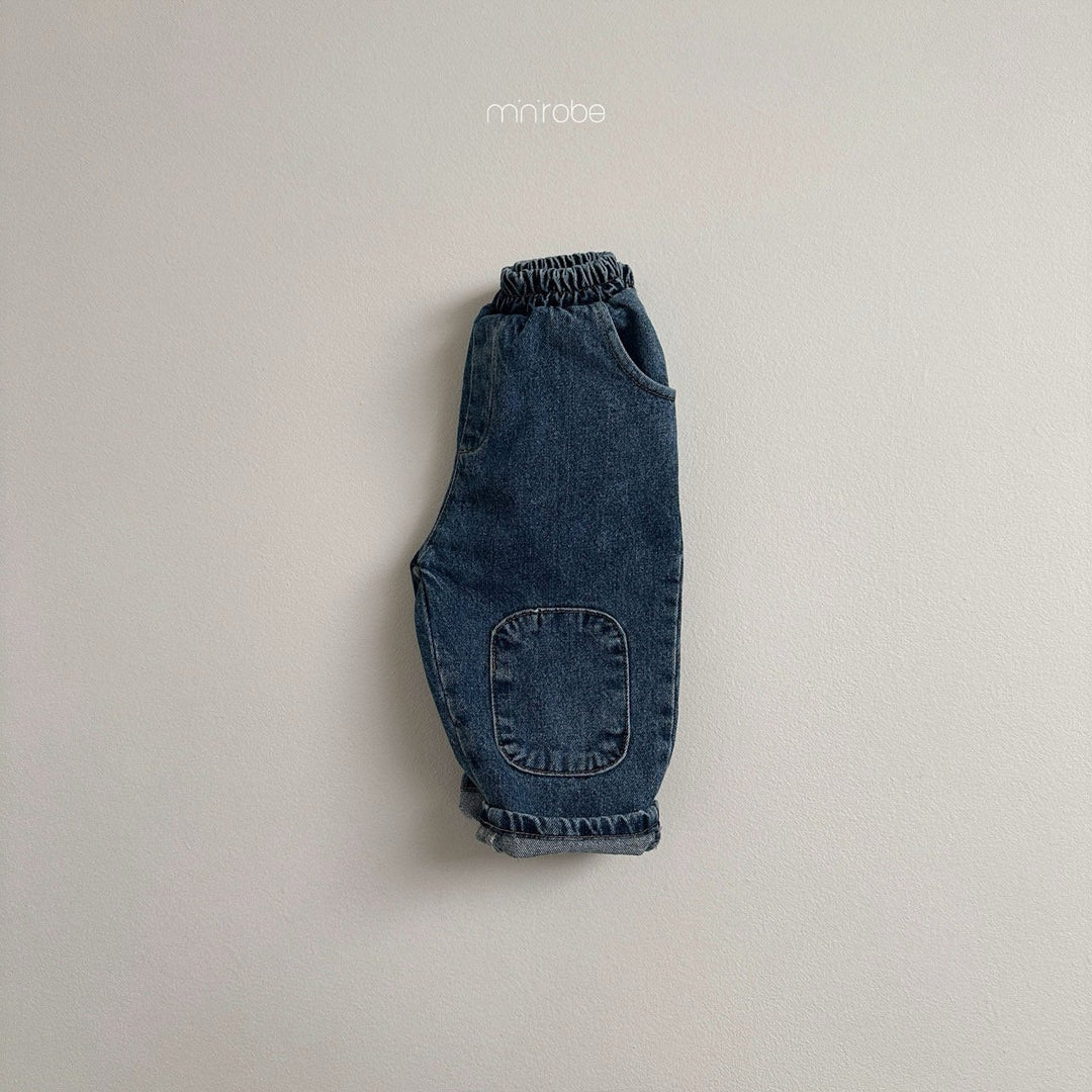 Patch denim