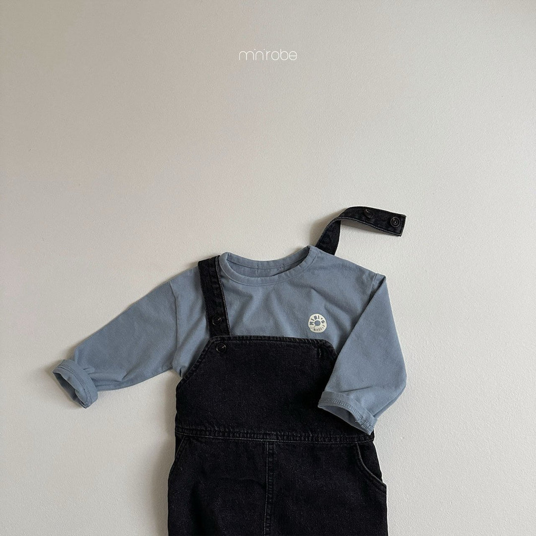 Allday denim overalls