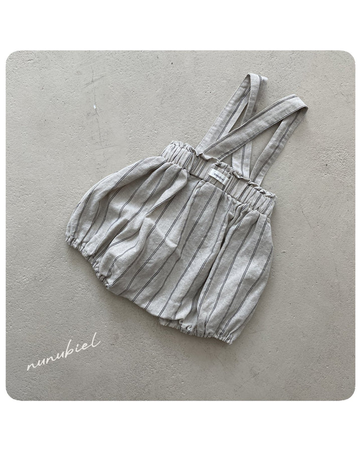 Stripe rompers