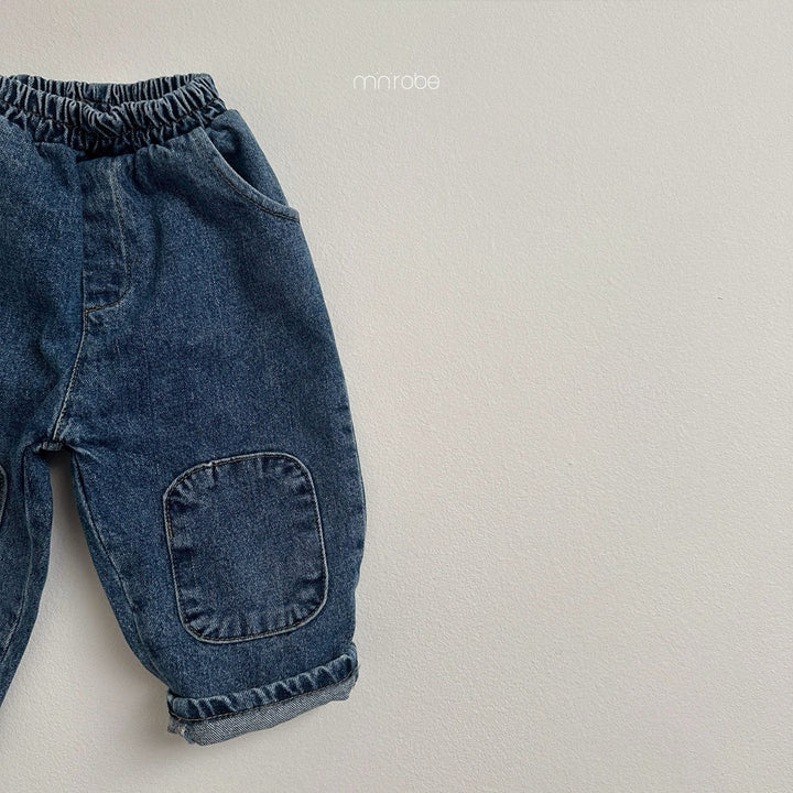 Patch denim