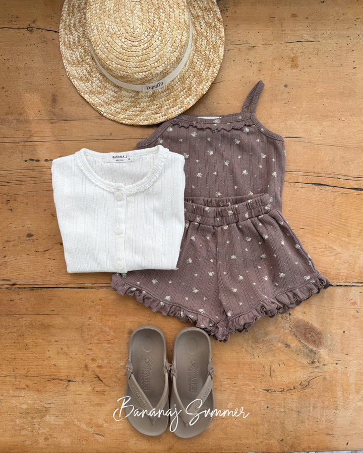 Frill bell pants