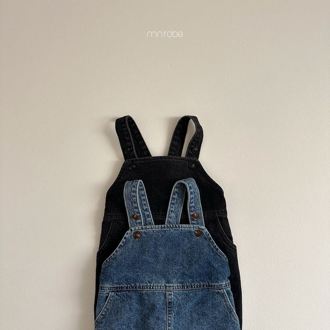 Allday denim overalls