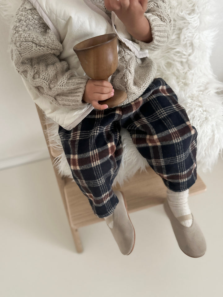 Classic check pants
