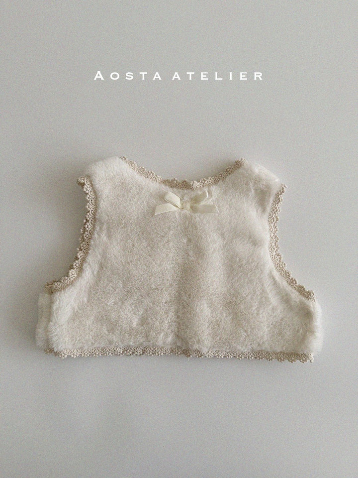 Lace winter vest