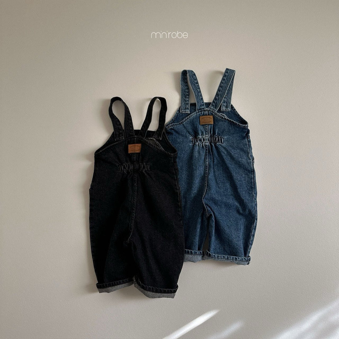 Allday denim overalls