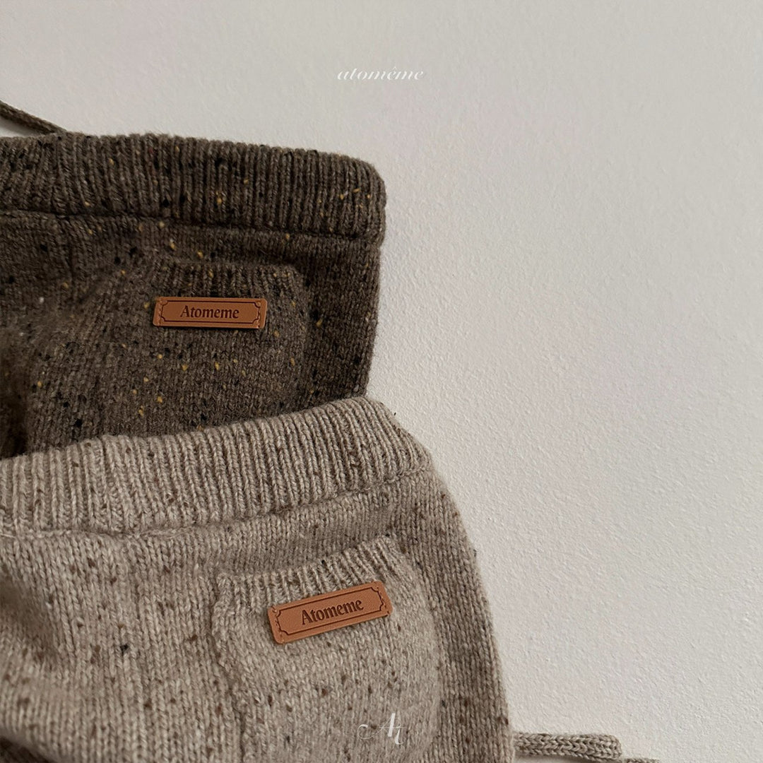 【予約】Wool knit pants