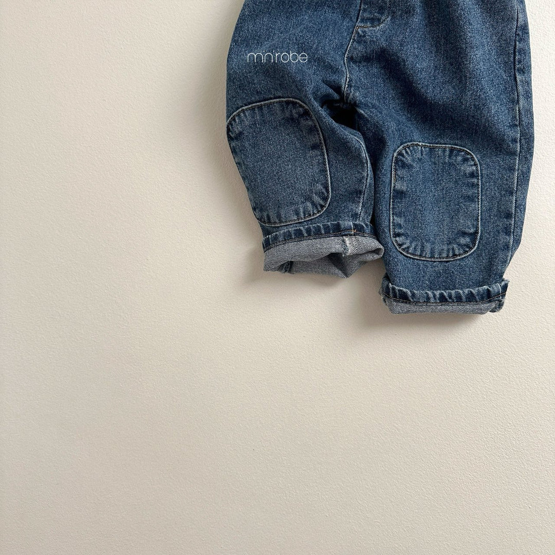 Patch denim