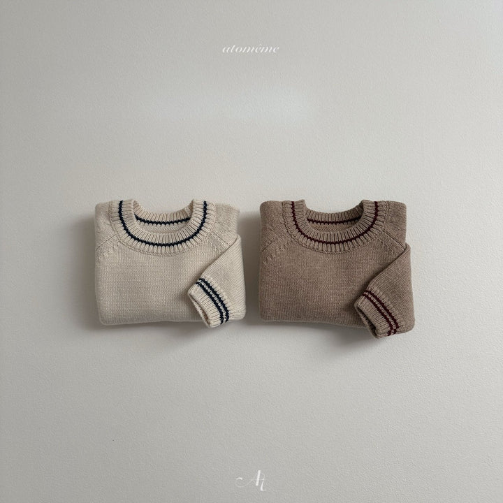 【予約】Oatmaeal knitwear