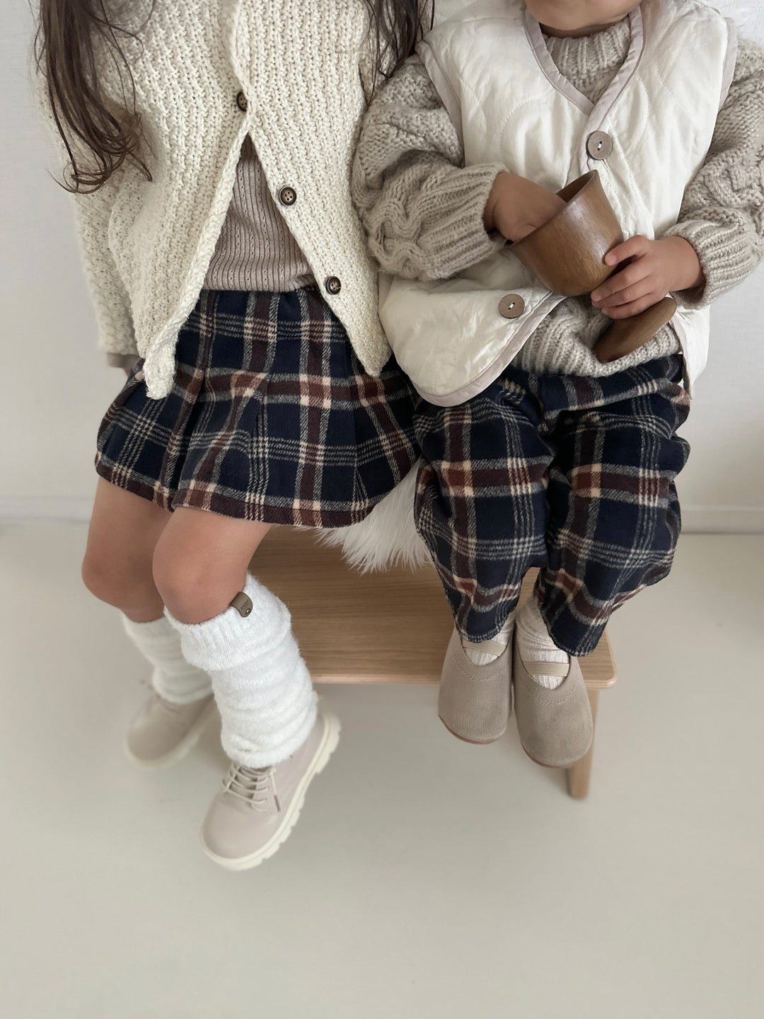 Classic check pants