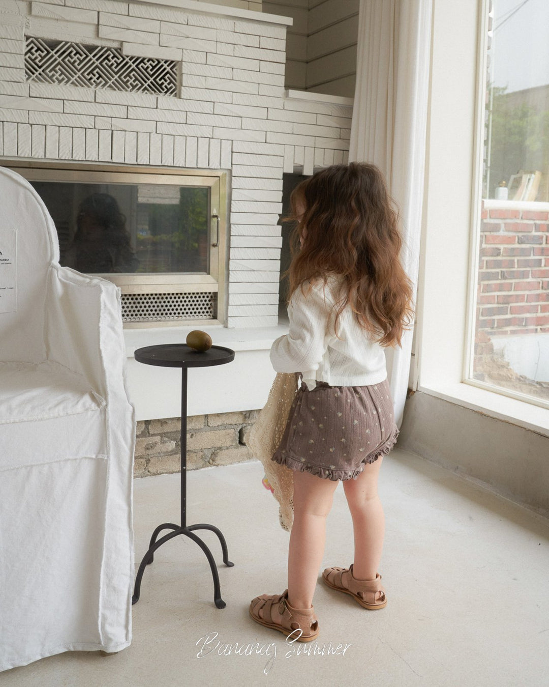 Frill bell pants