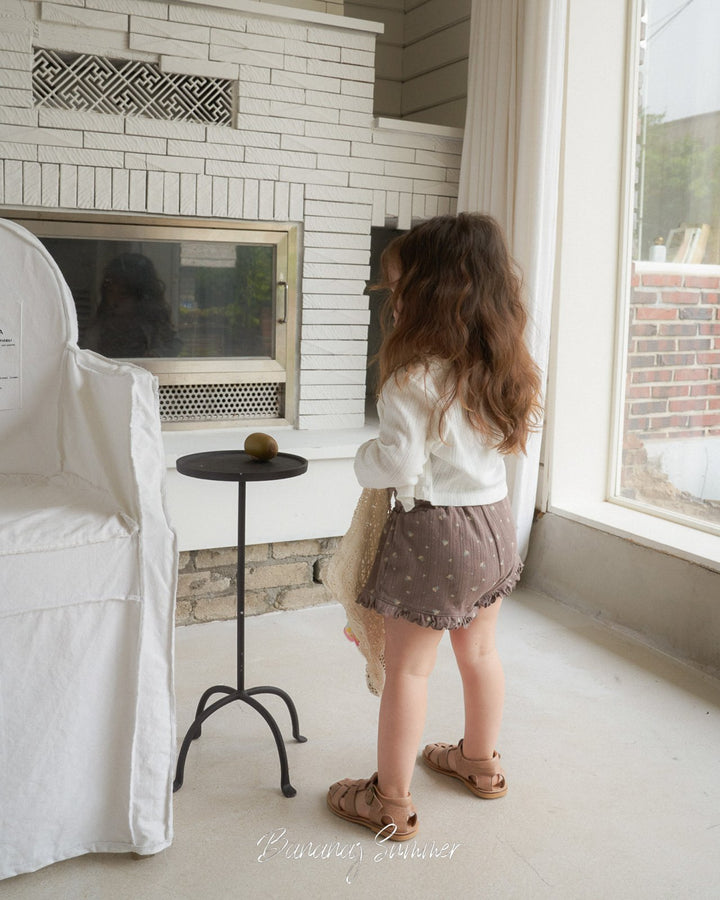 Frill bell pants