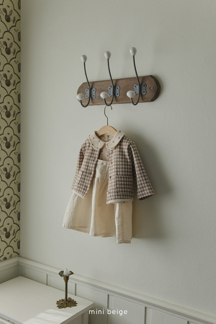 Check cardigan