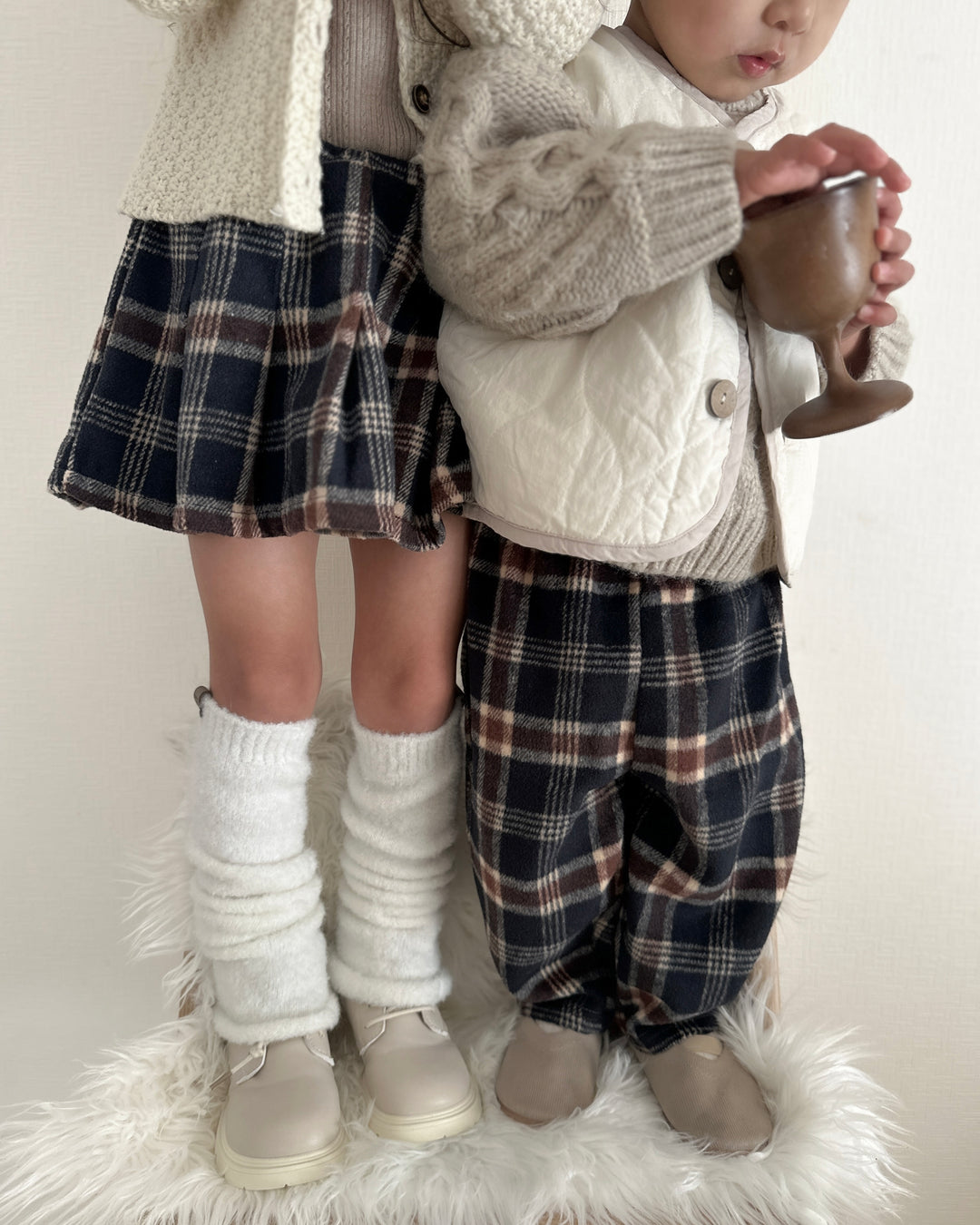 Classic check pants