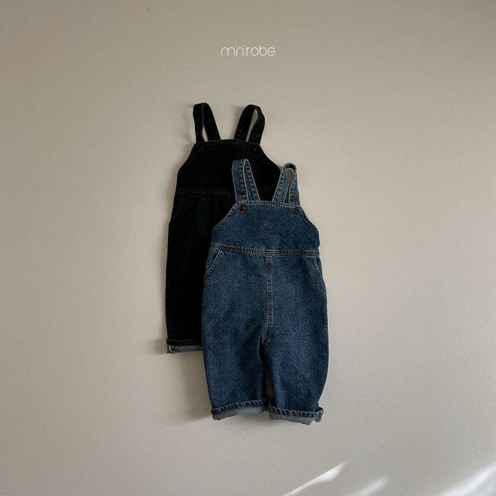 Allday denim overalls