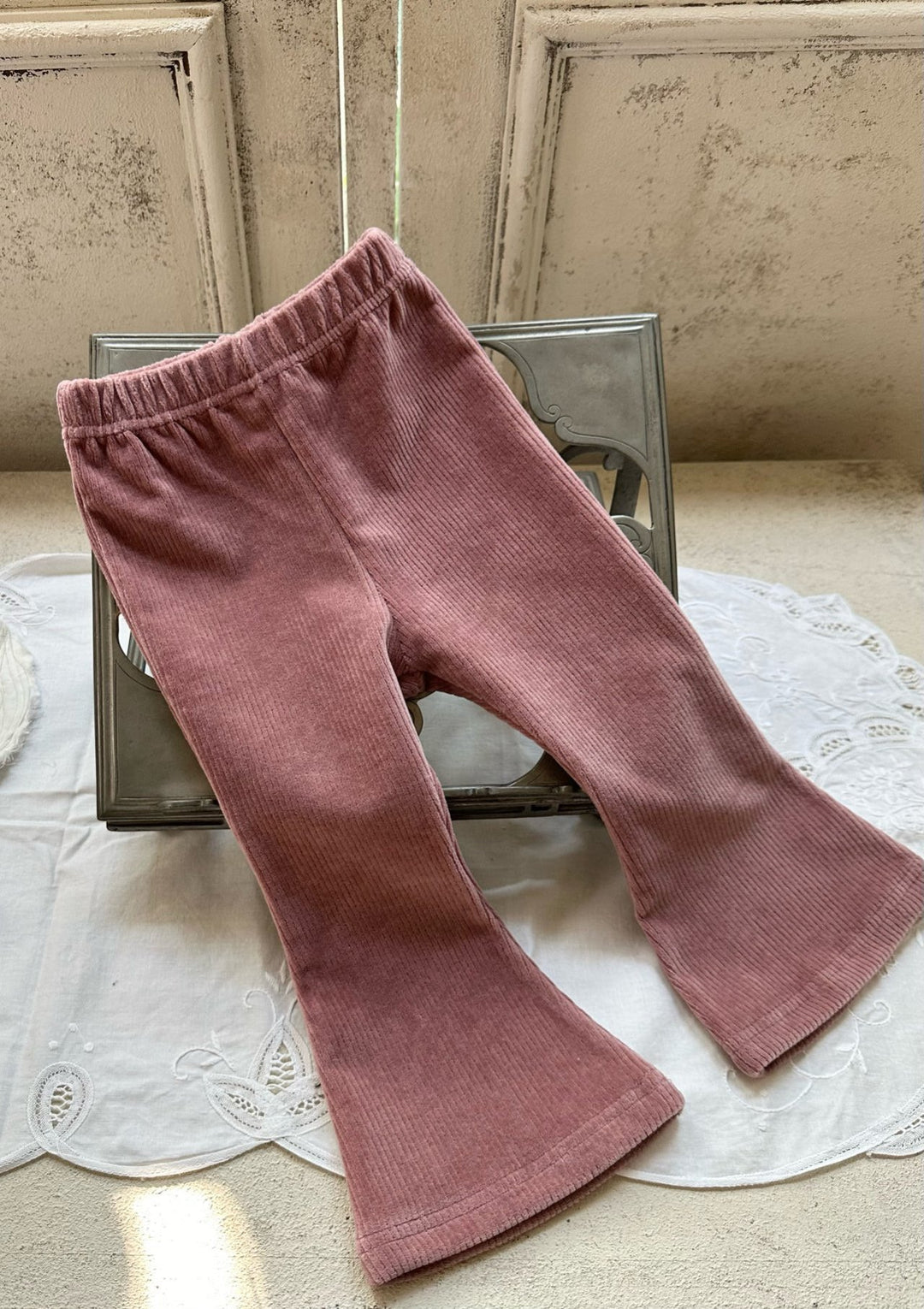 Corduroy bootcut pants