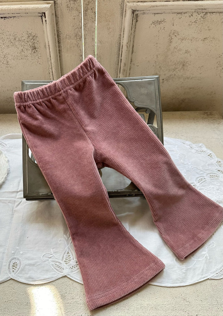 Corduroy bootcut pants